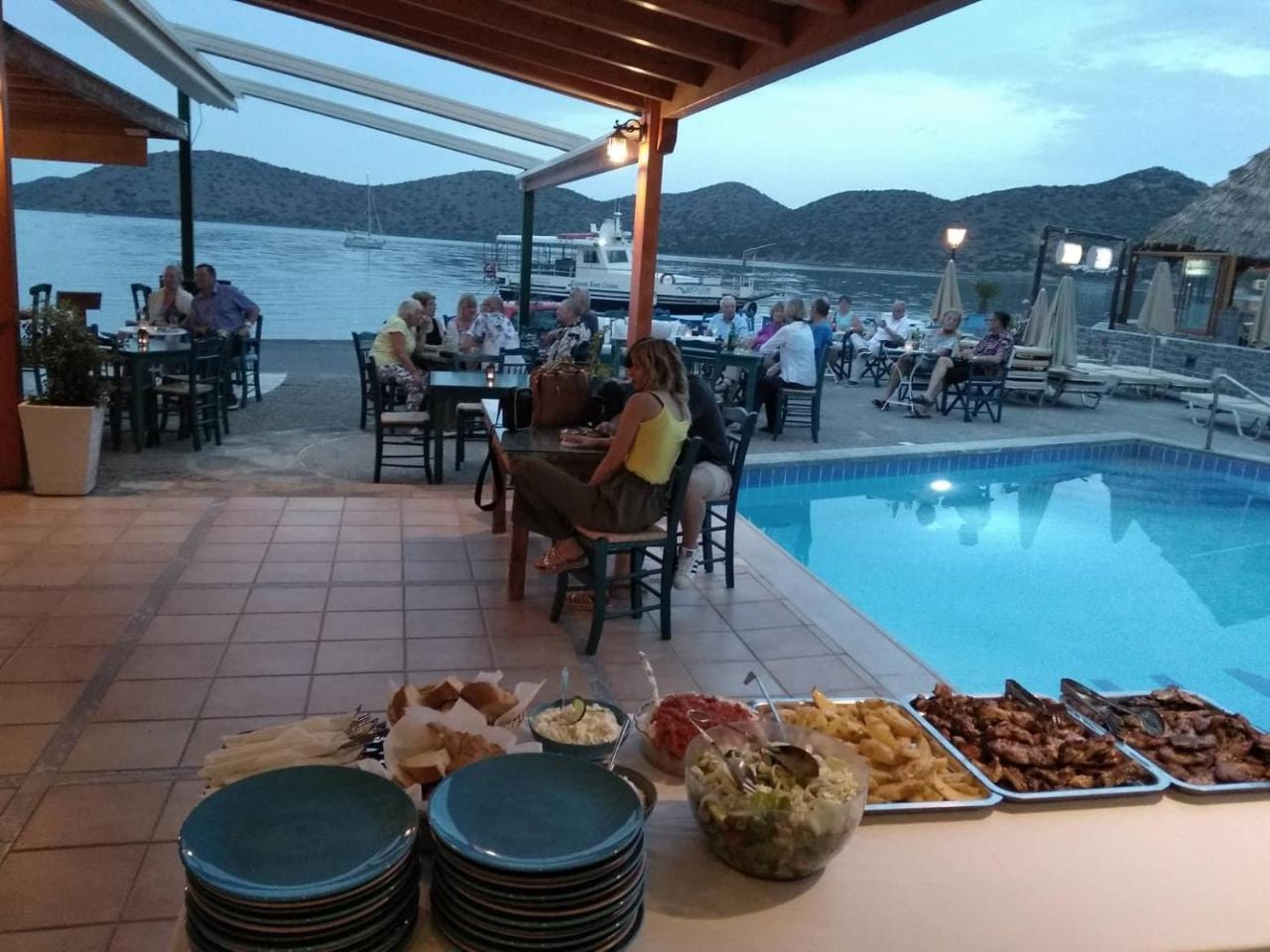 Hiona Seaside Apartman Elúnda Kültér fotó