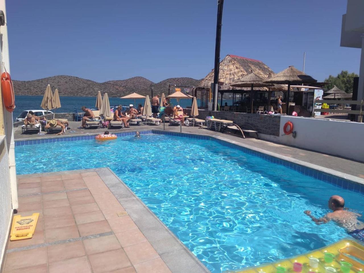 Hiona Seaside Apartman Elúnda Kültér fotó